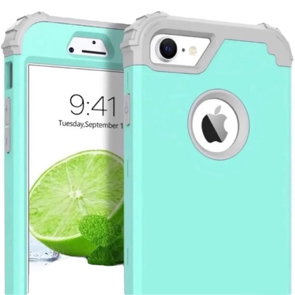 Heavy Duty Case iPhone 6 NWT - Mint Green - Picture 1 of 6